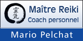 Logo Mario Pelchat Maître Reiki